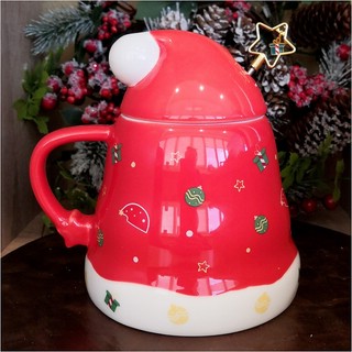 Кружка 'Волшебство в Новый год', красная, Эврика 3