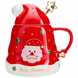 Кружка 'Волшебство в Новый год', красная, Эврика