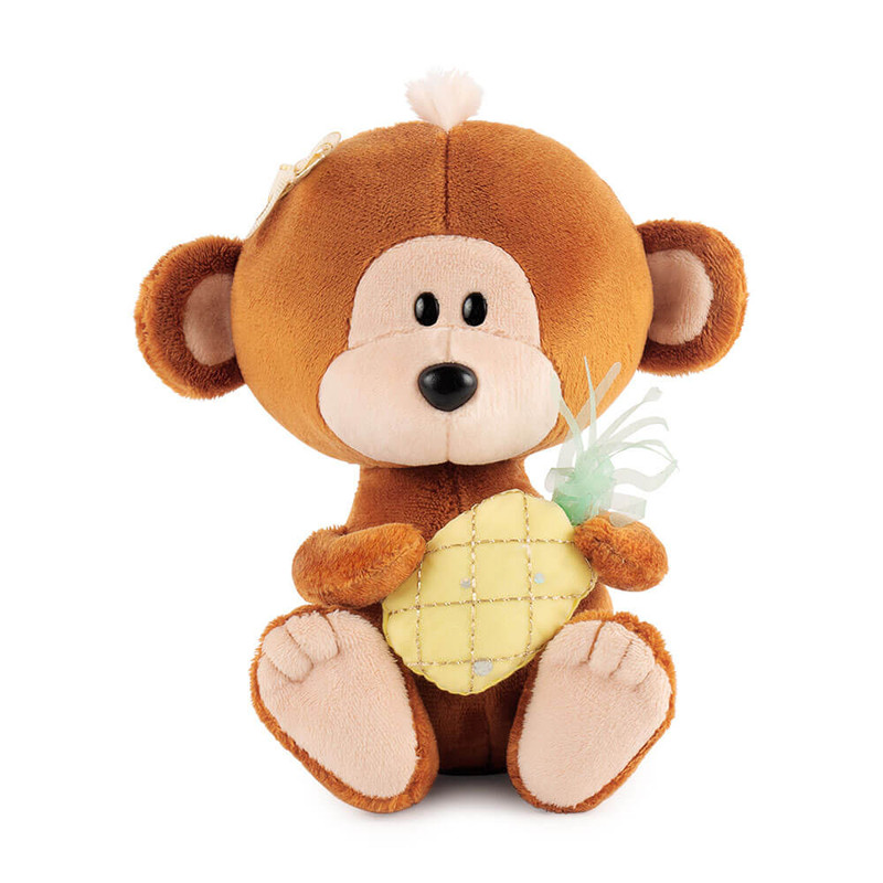 Обезьянка Отиша с ананасом, 15 см, артикул SA15-52