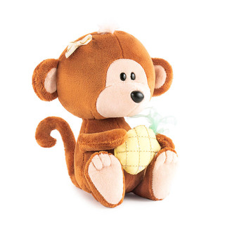 Обезьянка Отиша с ананасом, 15 см, артикул SA15-52 2