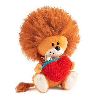 Львёнок Лью с сердцем, 15 см, артикул SA15-42 2