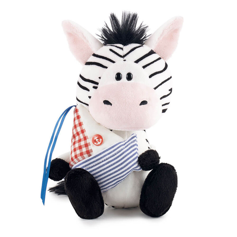 Зебрёнок Зиба с корабликом, 15 см, артикул SA15-62