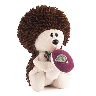 Ёжик Игоша с грибочком, 15 см, артикул LE15-033 2