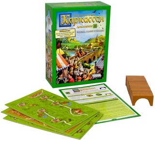 Настольная игра 'Каркассон. Мосты, замки и базары' (дополнение) 2