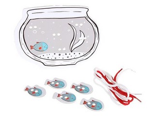 Игра-шнуровка 'Веселые шнурочки. Аквариум и рыбки' VoiceBook 2