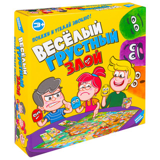 Игра детская настольная 'Весёлый. Грустный. Злой' Dream makers 2