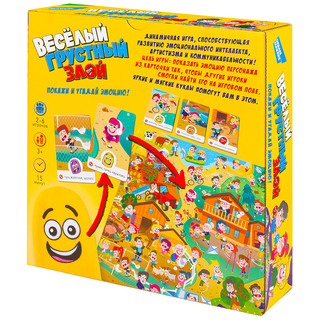 Игра детская настольная 'Весёлый. Грустный. Злой' Dream makers 4
