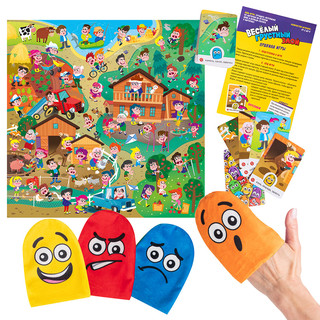 Игра детская настольная 'Весёлый. Грустный. Злой' Dream makers 5