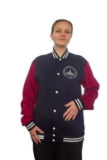 Бомбер с символикой МГУ имени М.В. Ломоносова (лат) 2