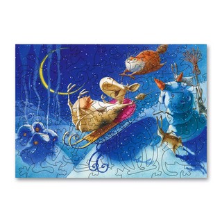 Пазл DaVICI "Прокачу с ветерком", 50 деталей