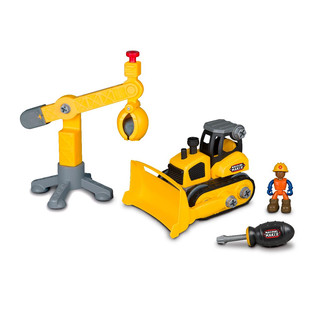 Набор Nikko Junior Builder «Бульдозер, кран и аксессуары» 1