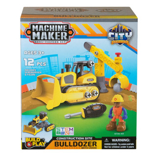 Набор Nikko Junior Builder «Бульдозер, кран и аксессуары» 5