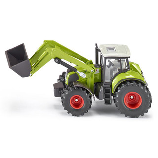 Модель трактора Siku Claas Axion 850 с погрузчиком, 1:50 1