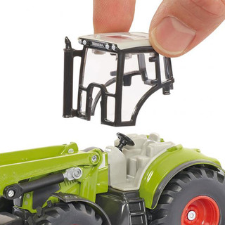 Модель трактора Siku Claas Axion 850 с погрузчиком, 1:50 2