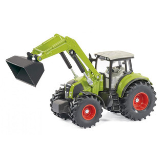 Модель трактора Siku Claas Axion 850 с погрузчиком, 1:50 3