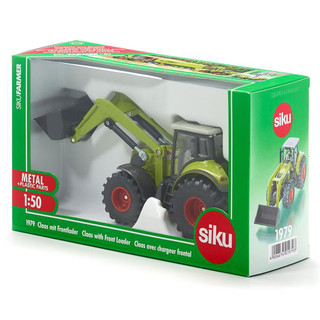 Модель трактора Siku Claas Axion 850 с погрузчиком, 1:50 4