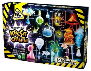 Набор для опытов 'Секретные квест-опыты' 9 экспериментов Re-Агенты (арт.EX066Т) 1