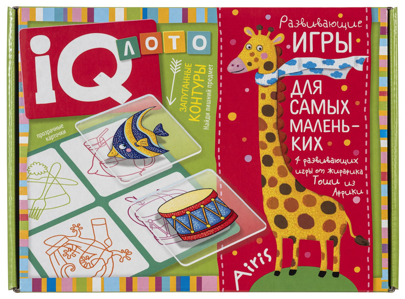 IQ Лото. Запутанные контуры. Найди лишний предмет