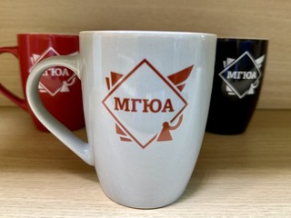 Кружка с логотипом МГЮА 1