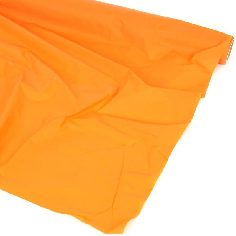 Полисилк матовый 1х20 м, оранжевый