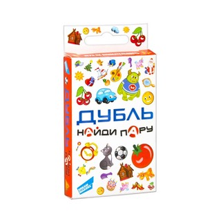 Игра детская настольная 'Дубль Динозаврики'  1