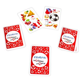 Игра детская настольная 'Дубль Динозаврики'  4