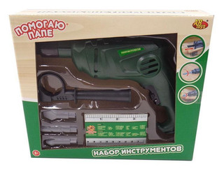 Набор инструментов с дрелью, 5 предметов