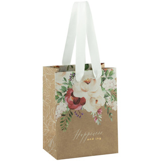 Пакет подарочный 'Fleur admirable', 11x14x6,5 см MESHU