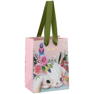 Пакет подарочный 'Present', 11x14x6,5 см MESHU