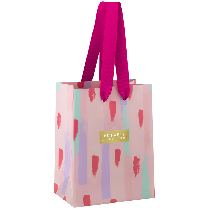 Пакет подарочный 'Stylish pink', 11x14x6,5 см MESHU, цвет розовый