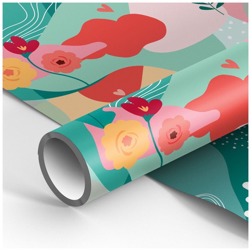 Бумага упаковочная 'Fleur', 70x100 см, 90 г/м2 MESHU