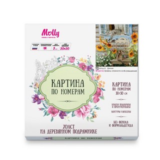 Картина по номерам 'Штуц. Дачник' 30х30 см 3