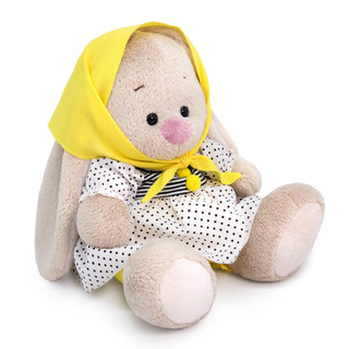 Зайка Ми в платье с косынкой, 15 см, артикул SidX-498 2