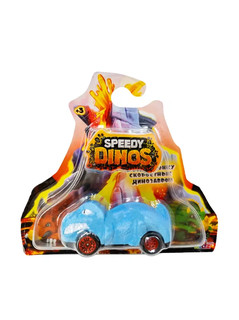 Машинка 'Скоростные динозавры' Speedy Dinos, синий Blue 4
