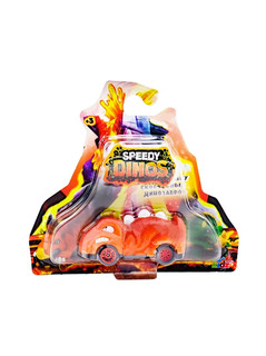 Машинка 'Скоростные динозавры' Speedy Dinos, оранжевый Drax 2