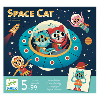 Настольная игра Djeco «Коты в космосе»