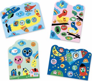 Набор для создания картин водой Djeco «Мои увлечения» 4