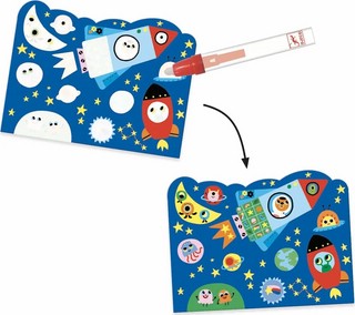 Набор для создания картин водой Djeco «Мои увлечения» 2