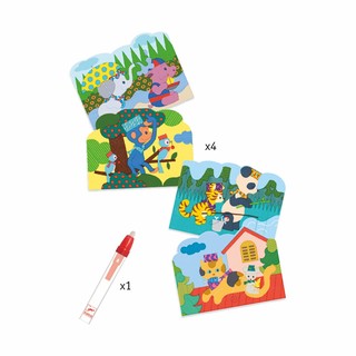 Набор для создания картин водой Djeco «Путешествие», артикул 09065 2