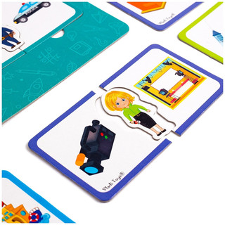 Развивающая игра 'В мире профессий', Vladi Toys 5