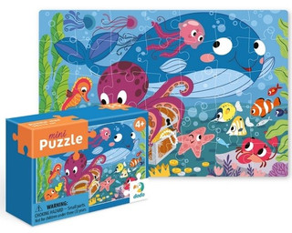 Пазл-мини Dodo 'Подводные приключения', 35 элементов, цвет ра...