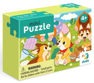 Пазл-мини Dodo 'Щенята на полянке', 35 элементов, цвет разноцветный 3