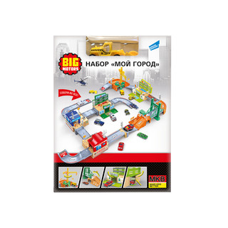 Набор 'Мой город. Стройка' Big Motors, цвет мульти