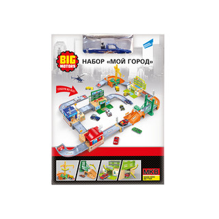 Набор 'Мой город. Подвесной мост' Big Motors, цвет мульти