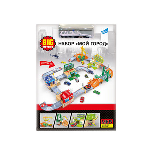 Набор 'Мой город. Полицейская станция' Big Motors, цвет мульти