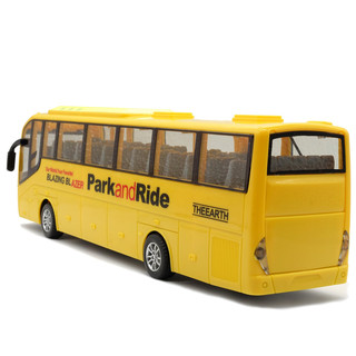 Автобус радиоуправляемый, на аккумуляторе, световые эффекты, цвет: желтый Maya Toys 4