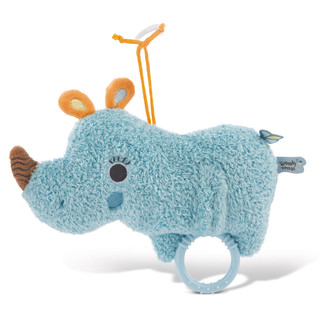 Носорог Мануффи, 20 см, музыкальная игрушка, NICI 2