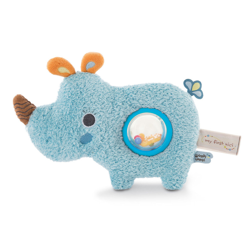Носорог Мануффи, 20 см, игрушка-активити, NICI