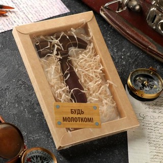 Шоколадный сувенир 'Молоток' 33 гр 2