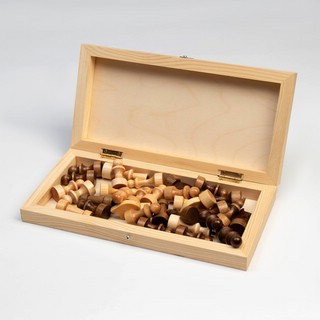 Шахматы 'Школьник' деревянная доска и фигуры, TopGiper 3